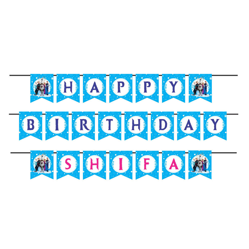 Frozen Theme Bunting