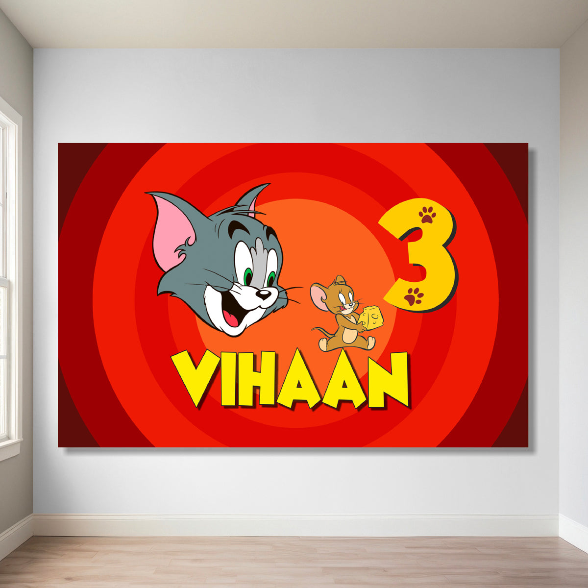 Tom & Jerry Theme Classic  Backdrop