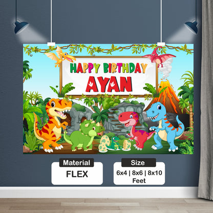 Dino Theme Classic  Backdrop My Store