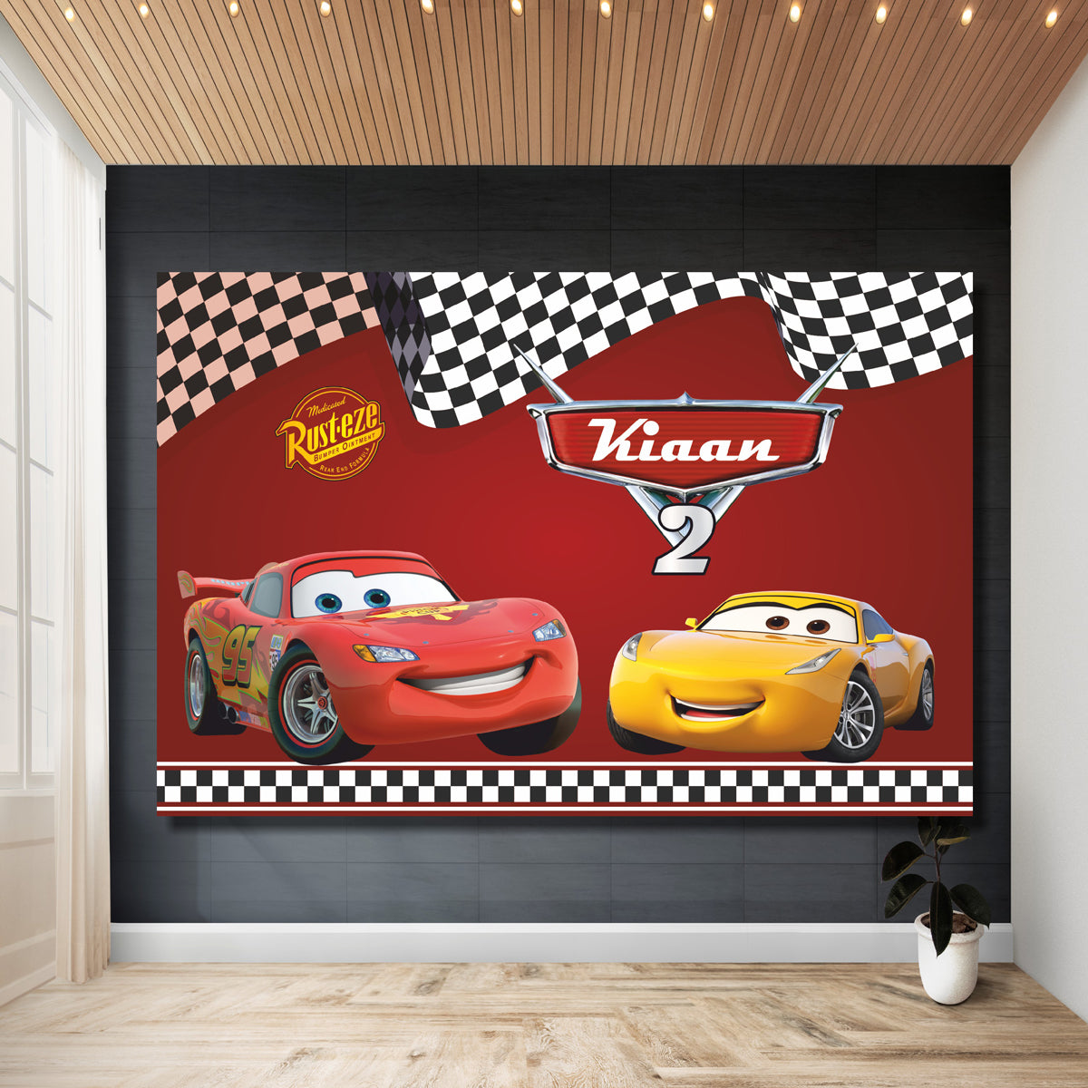 McQeen  Theme Backdrop