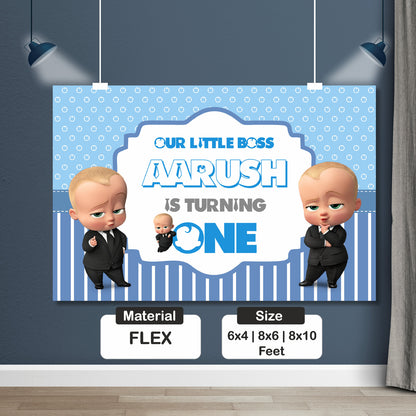 Boss Baby Customized Backdrop My Store