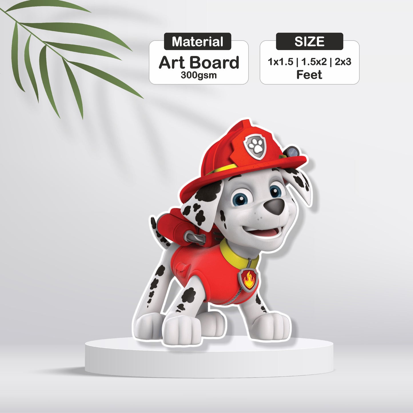 Paw Patrol Theme Cutout - BP 09
