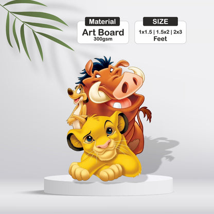 Lion King Theme Cutout - BP 01 My Store