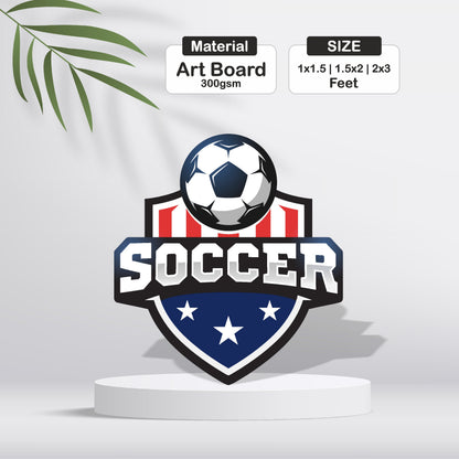 Football Theme Cutout - BP 05 My Store