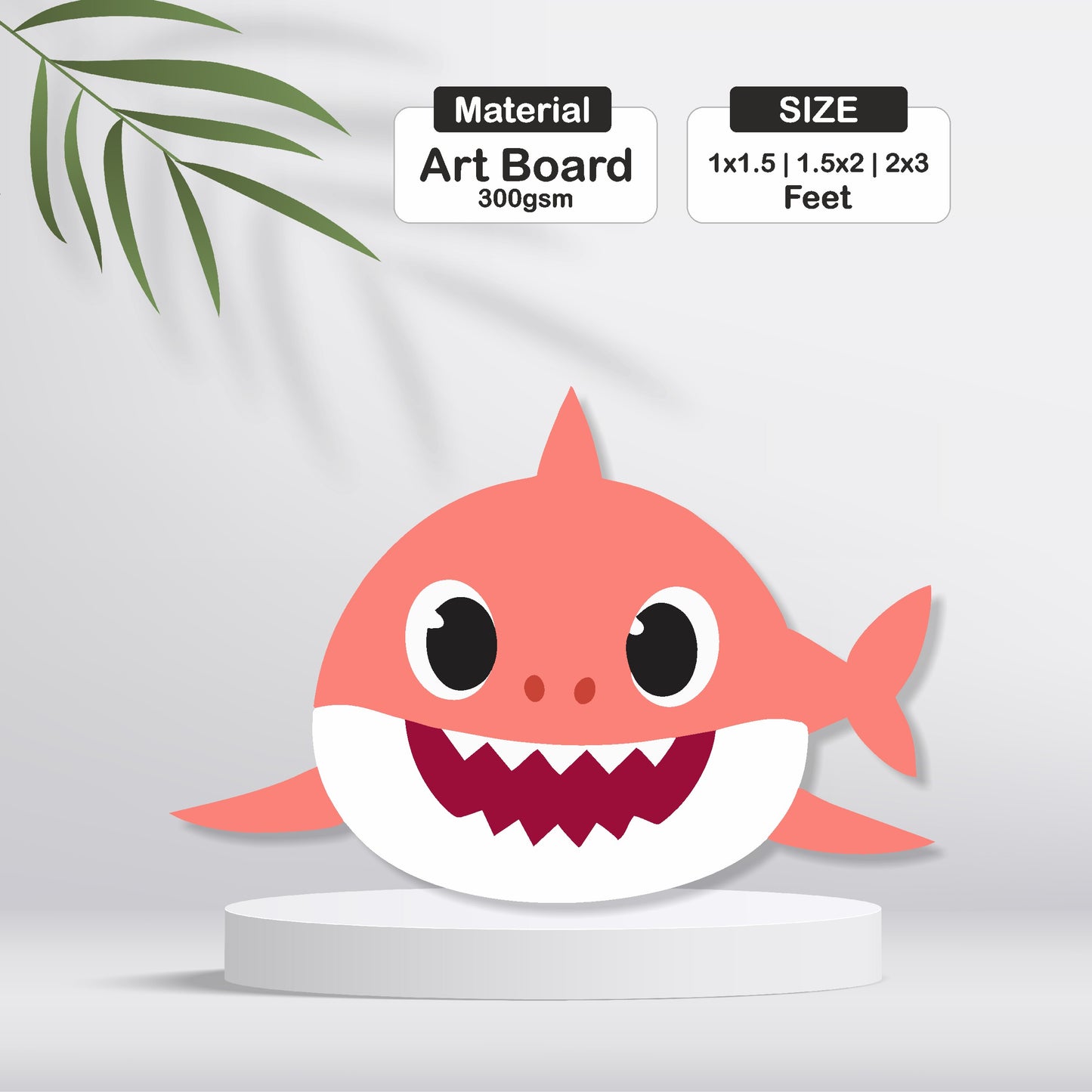 Baby Shark Theme Cutout - BP 19