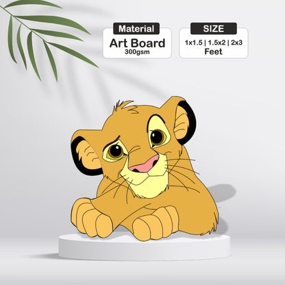Lion King Theme Cutout - BP 17 My Store