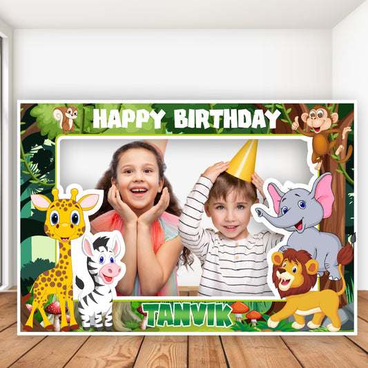 Jungle Theme Photobooth