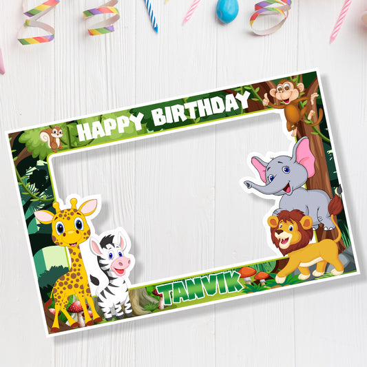 Jungle Theme Photobooth