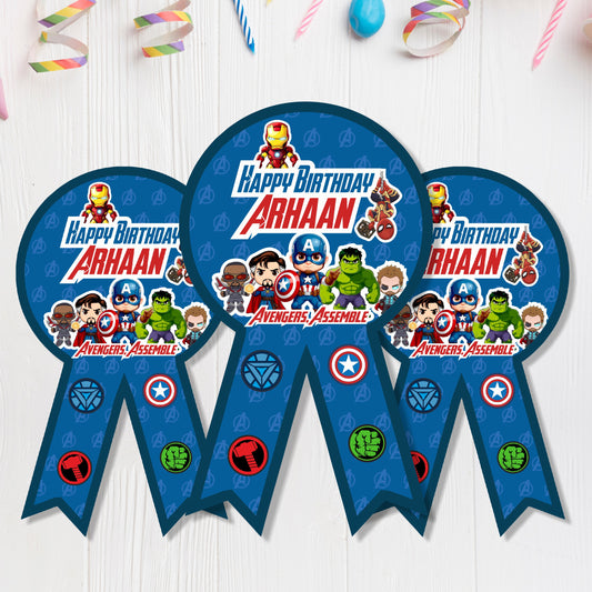 Avengers Theme Badge
