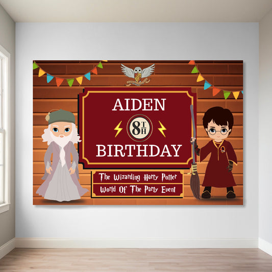 Harry Potter Theme Clasic-2 Backdrop