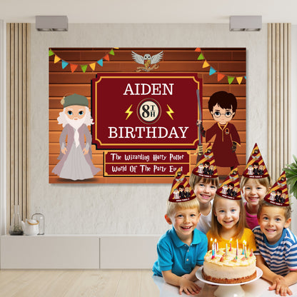 Harry Potter Theme Clasic-2 Backdrop
