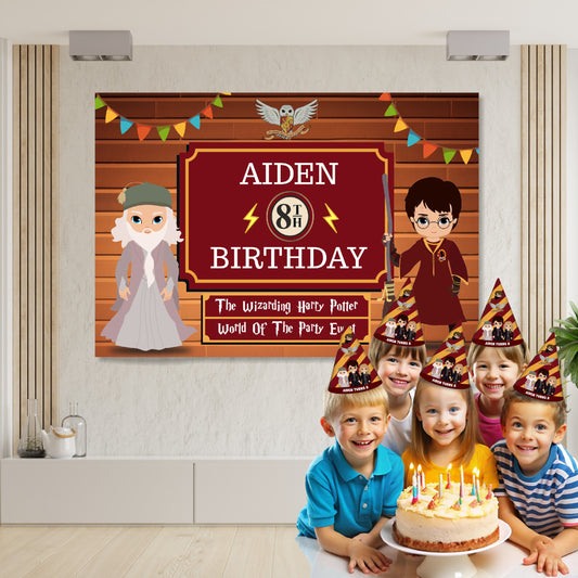 Harry Potter Theme Clasic-2 Backdrop