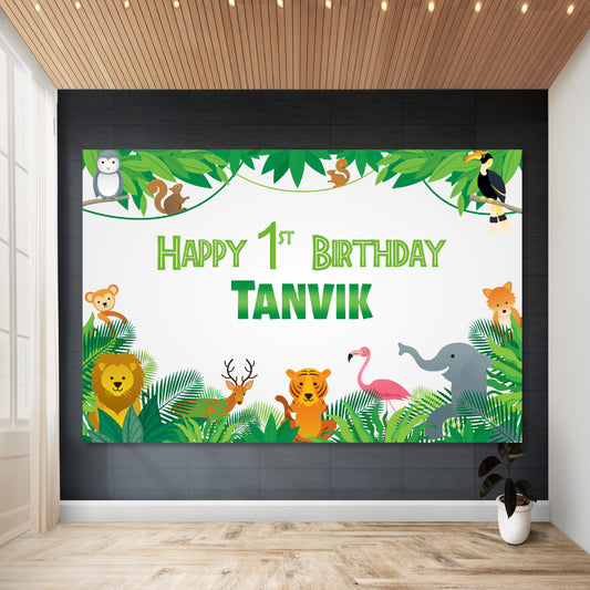 Jungle Theme Backdrop