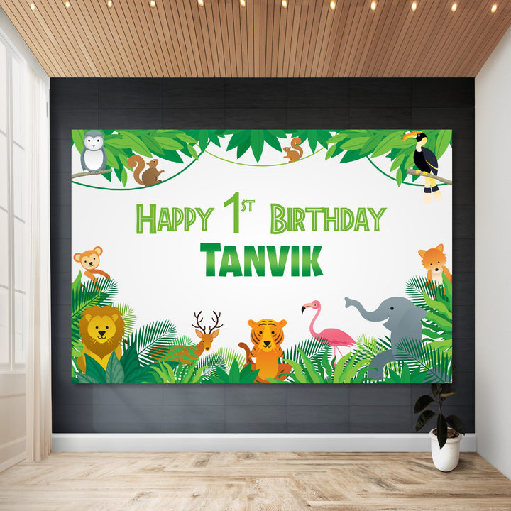 Jungle Theme Backdrop My Store