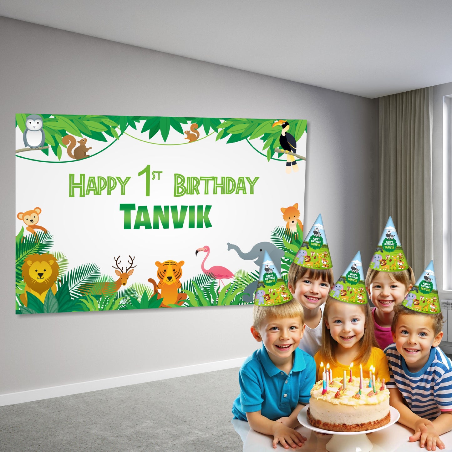 Jungle Theme Backdrop