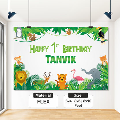 Jungle Theme Backdrop