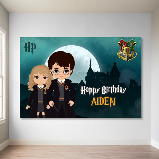 Harry Potter Theme Customized Backdrop
