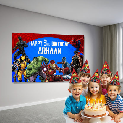 Avengers Theme Classic-3 Backdrop