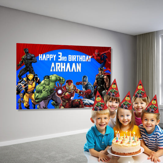 Avengers Theme Classic-3 Backdrop