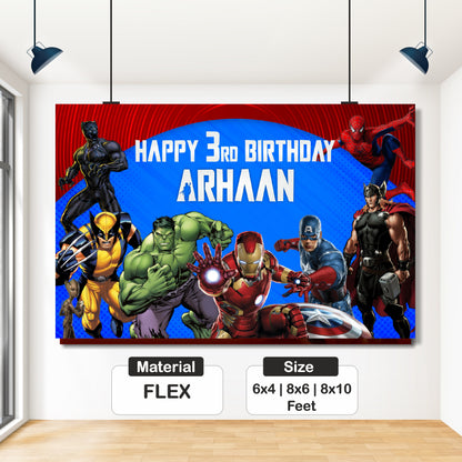 Avengers Theme Classic-3 Backdrop