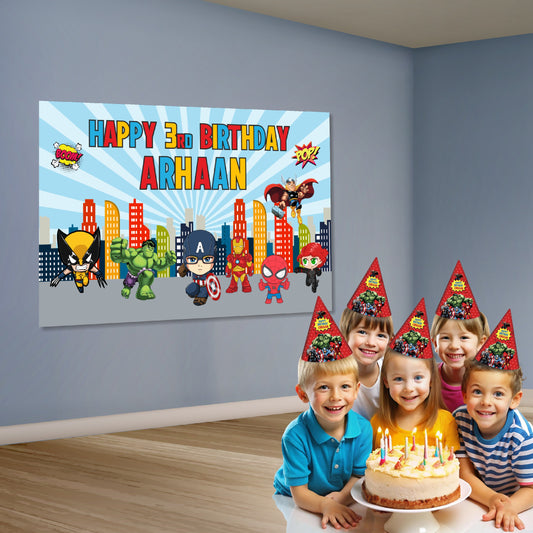 Avengers Theme Classic-2 Backdrop