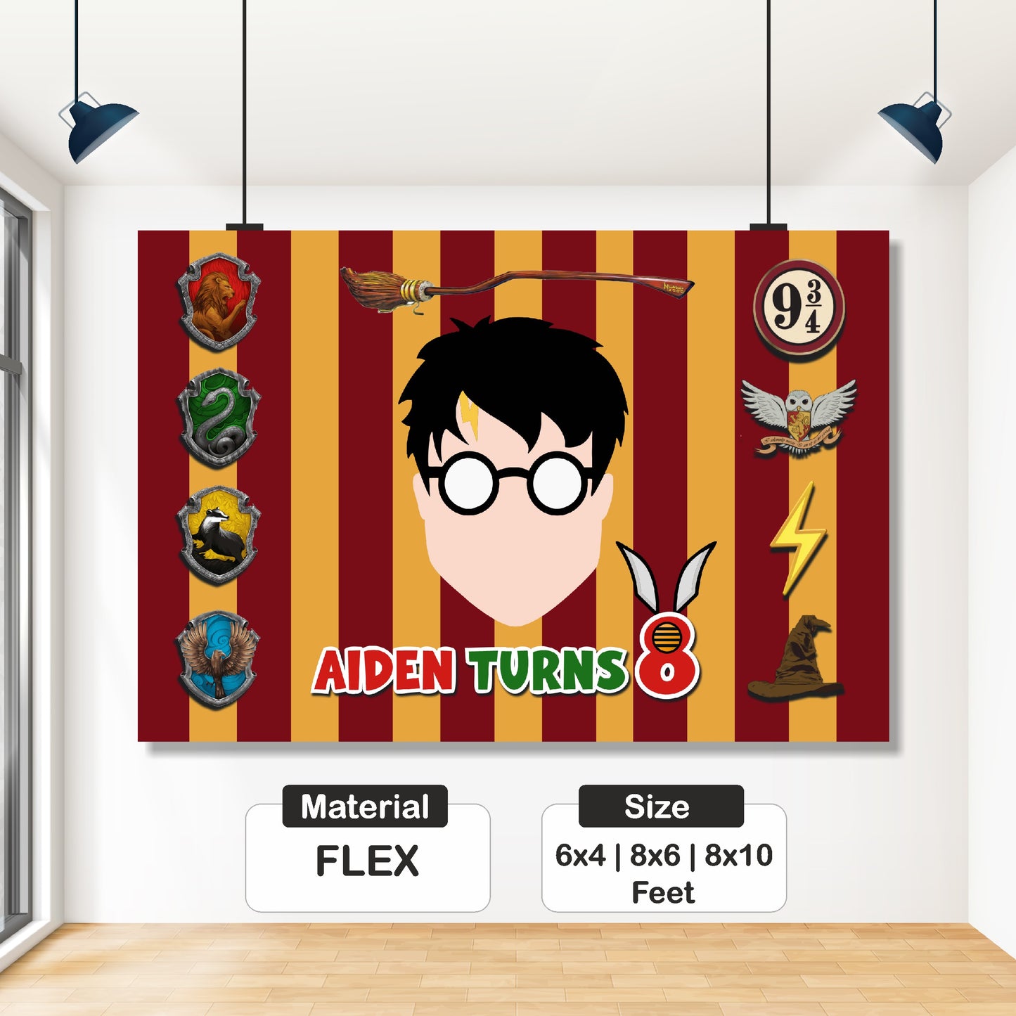 Harry Potter Theme Clasic-1 Backdrop