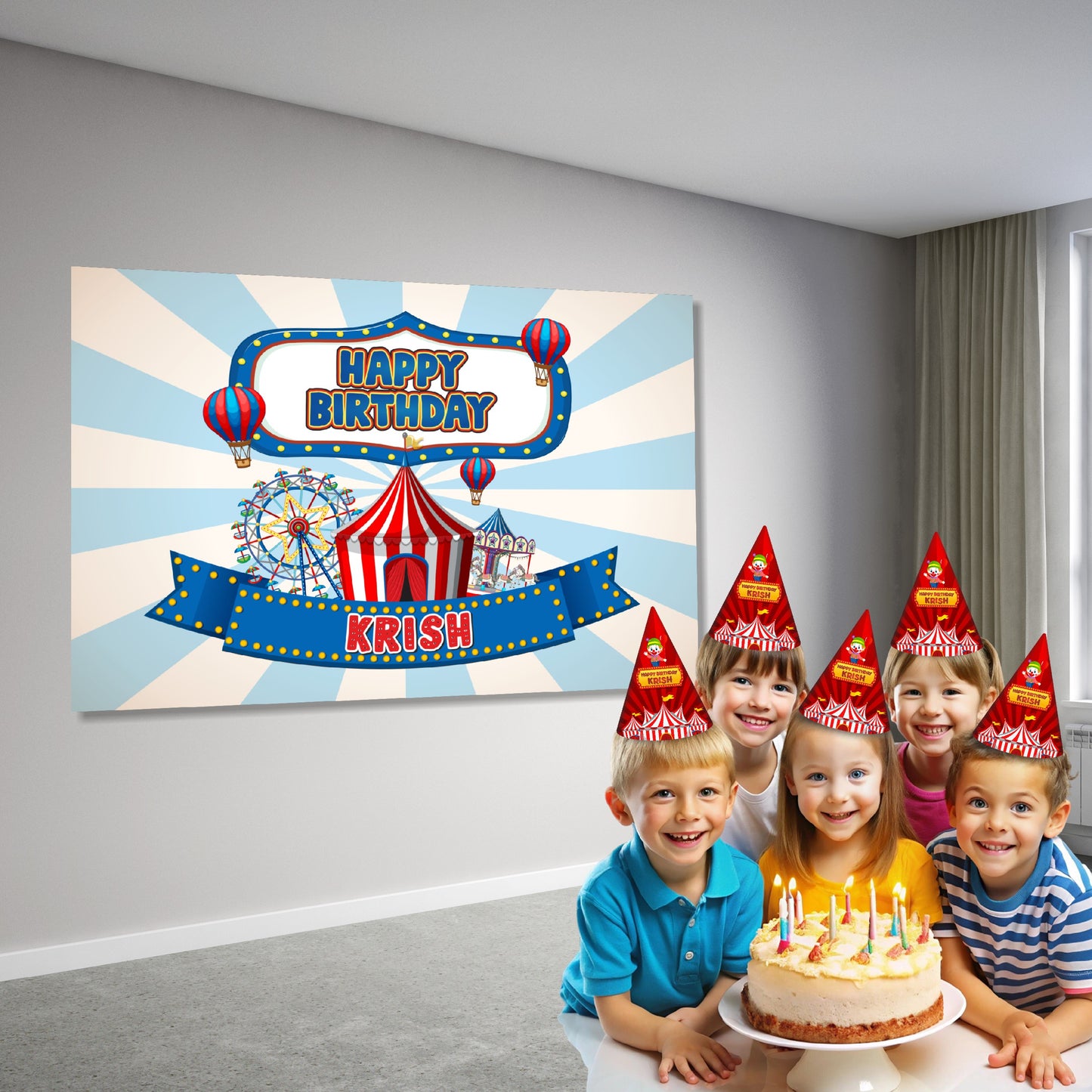 Carnival Theme Classic-2 Backdrop