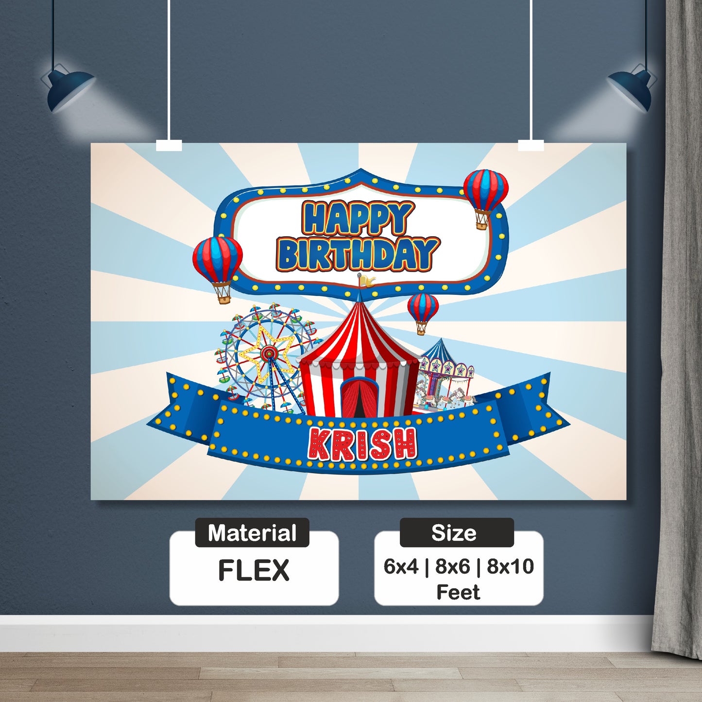 Carnival Theme Classic-2 Backdrop