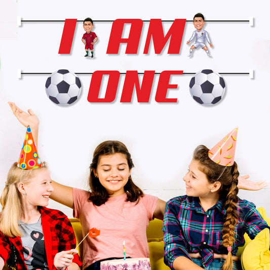 Football Theme Age Bunting