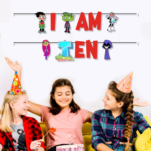 Teen Titans Theme Age Bunting