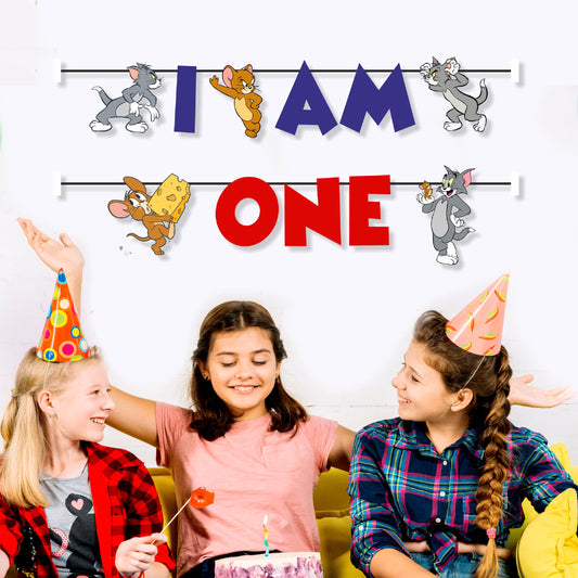 Tom & Jerry Theme Age Bunting