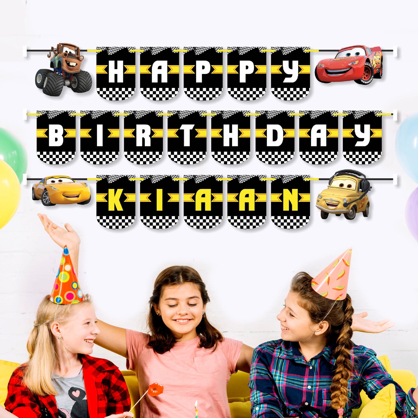 McQeen Car Theme Classic Bunting