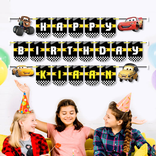 McQeen Car Theme Classic Bunting