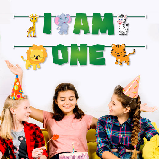 Jungle Theme Age Bunting