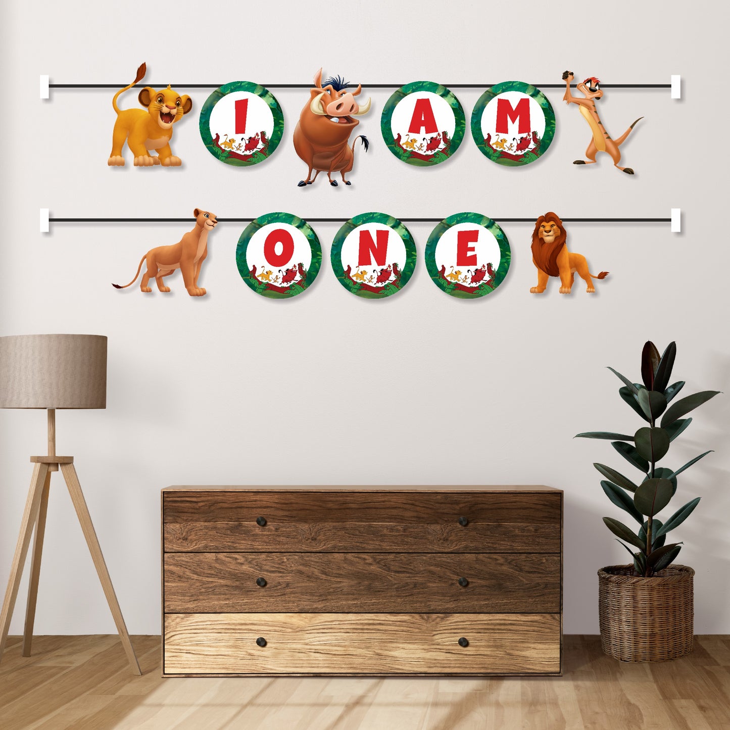 Lion King Theme Age Bunting