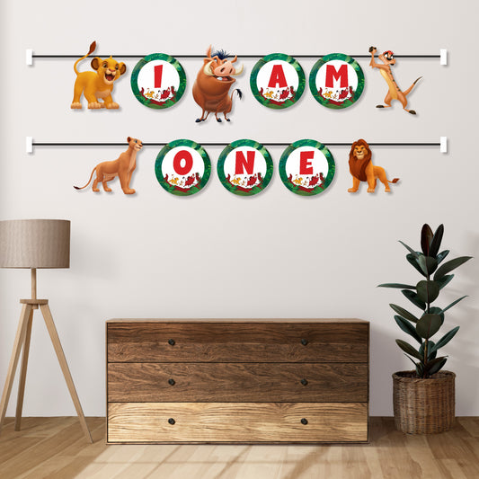 Lion King Theme Age Bunting
