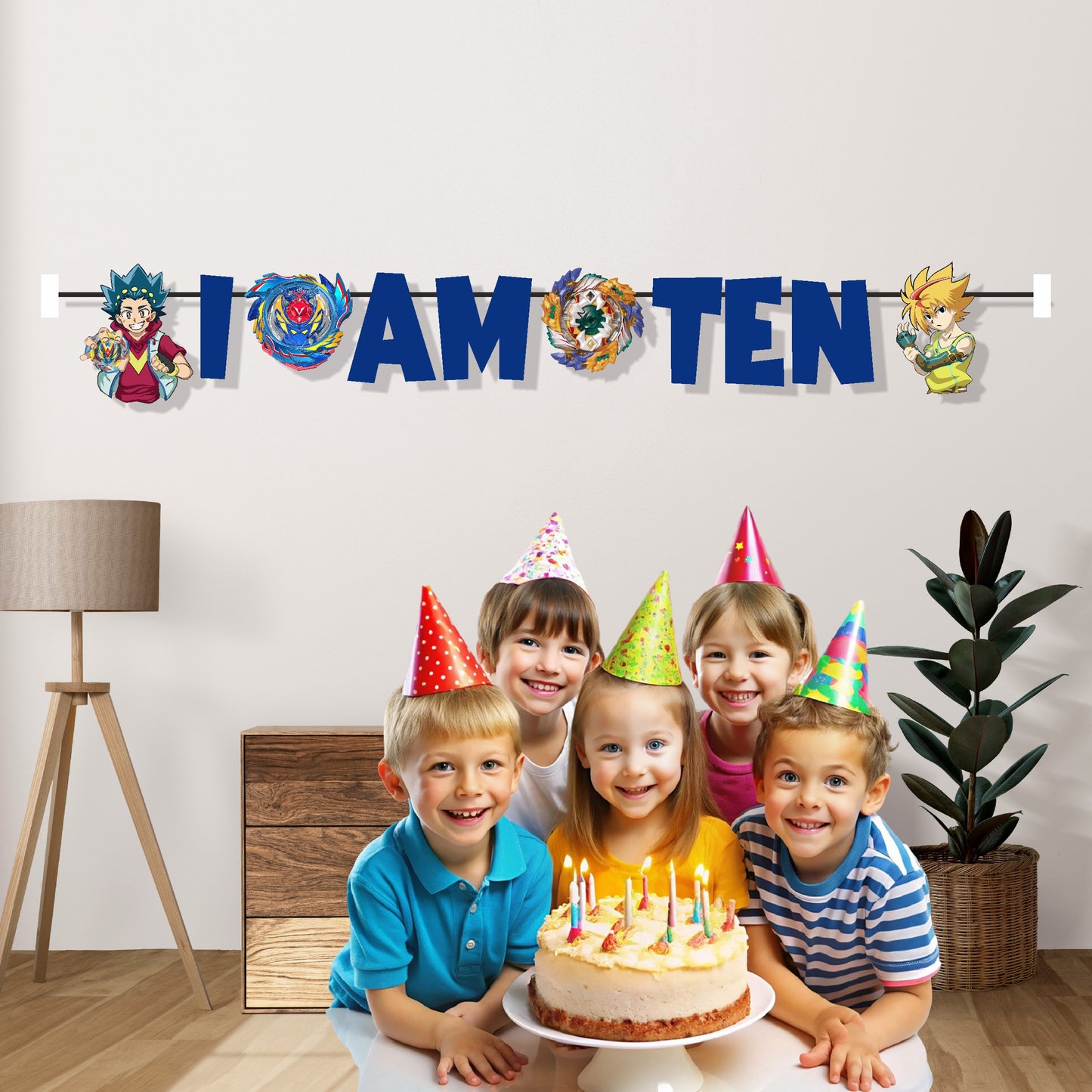 Beyblade Theme Age Bunting