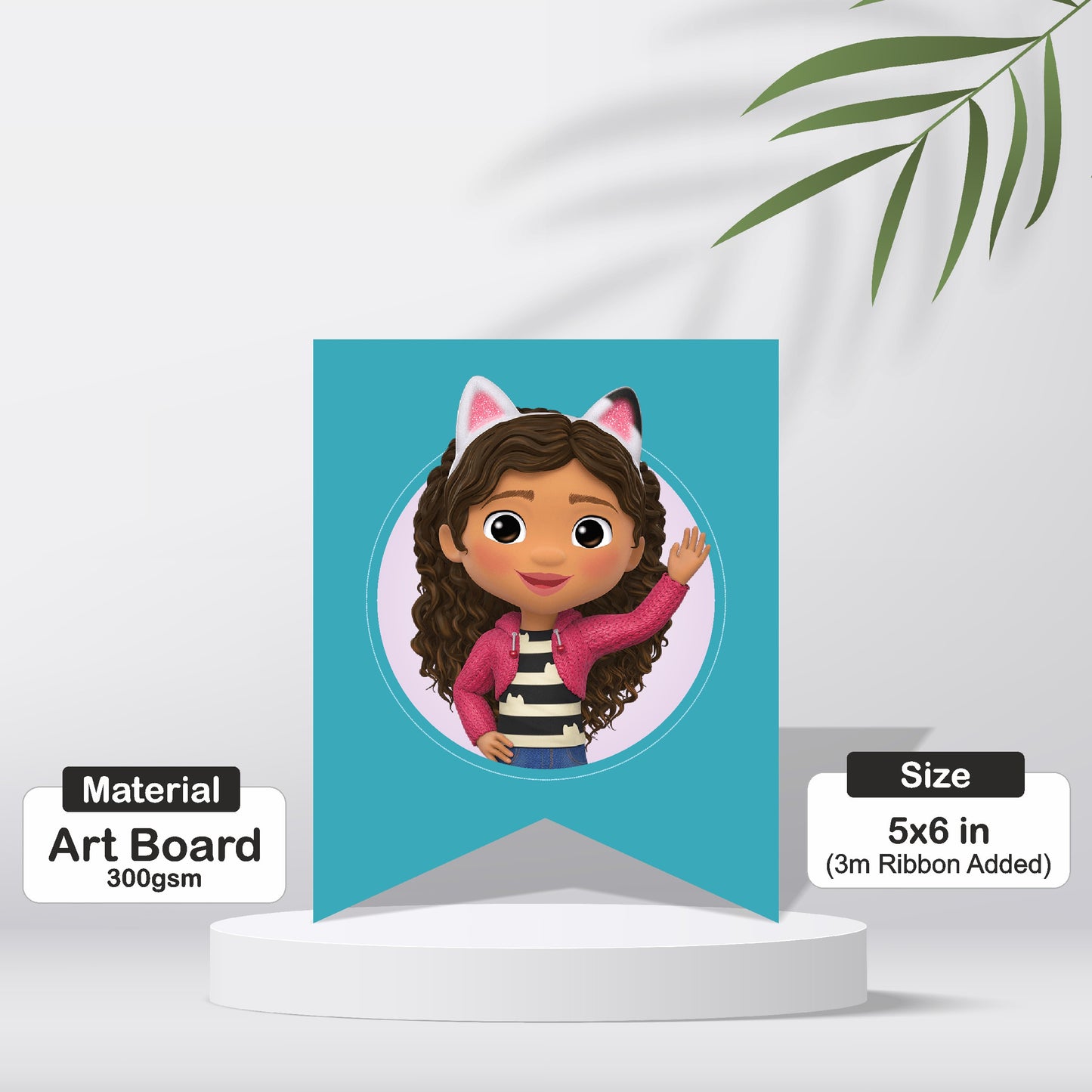 Gabby’s Dollhouse Theme Character Bunting