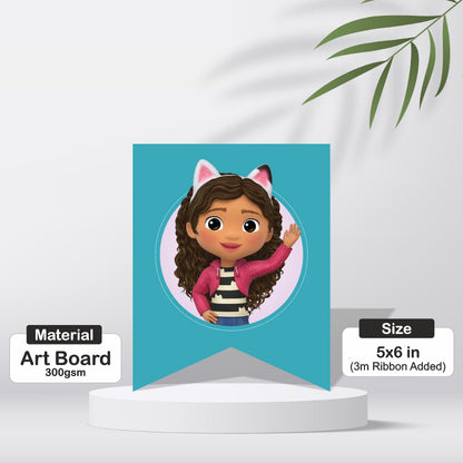 Gabby’s Dollhouse Theme Character Bunting My Store