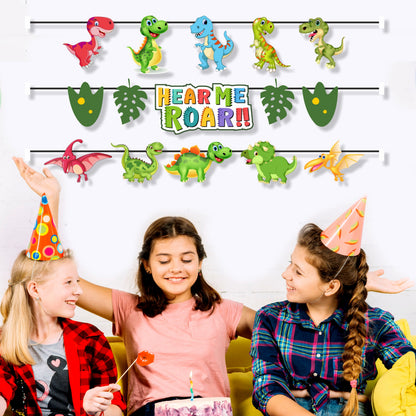 Dino Theme Character Bunting