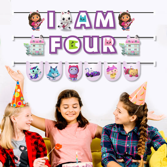 Gabby’s Dollhouse Theme Age Bunting