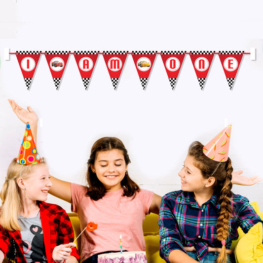 McQeen Car Theme Age Bunting