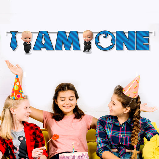 Boss Baby Theme Age Bunting