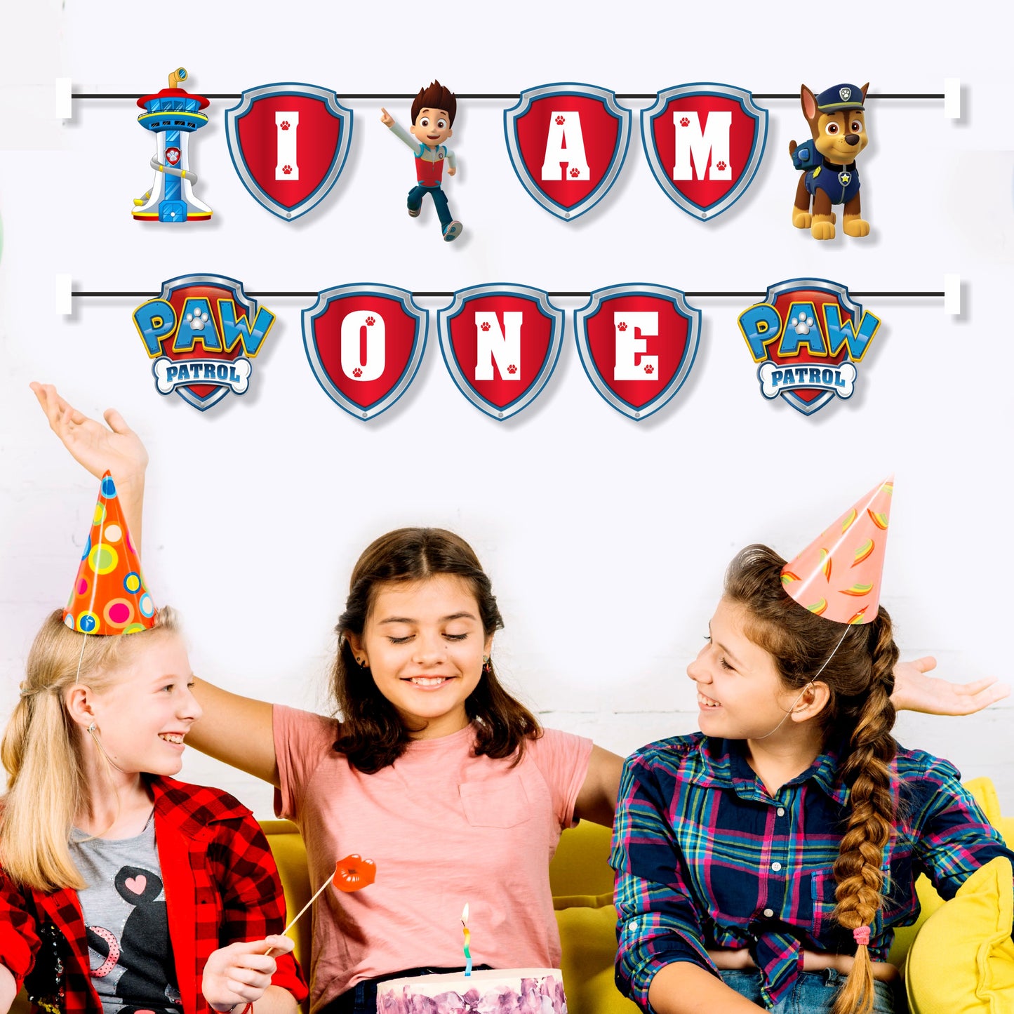 Paw Patrol Theme Age Bunting