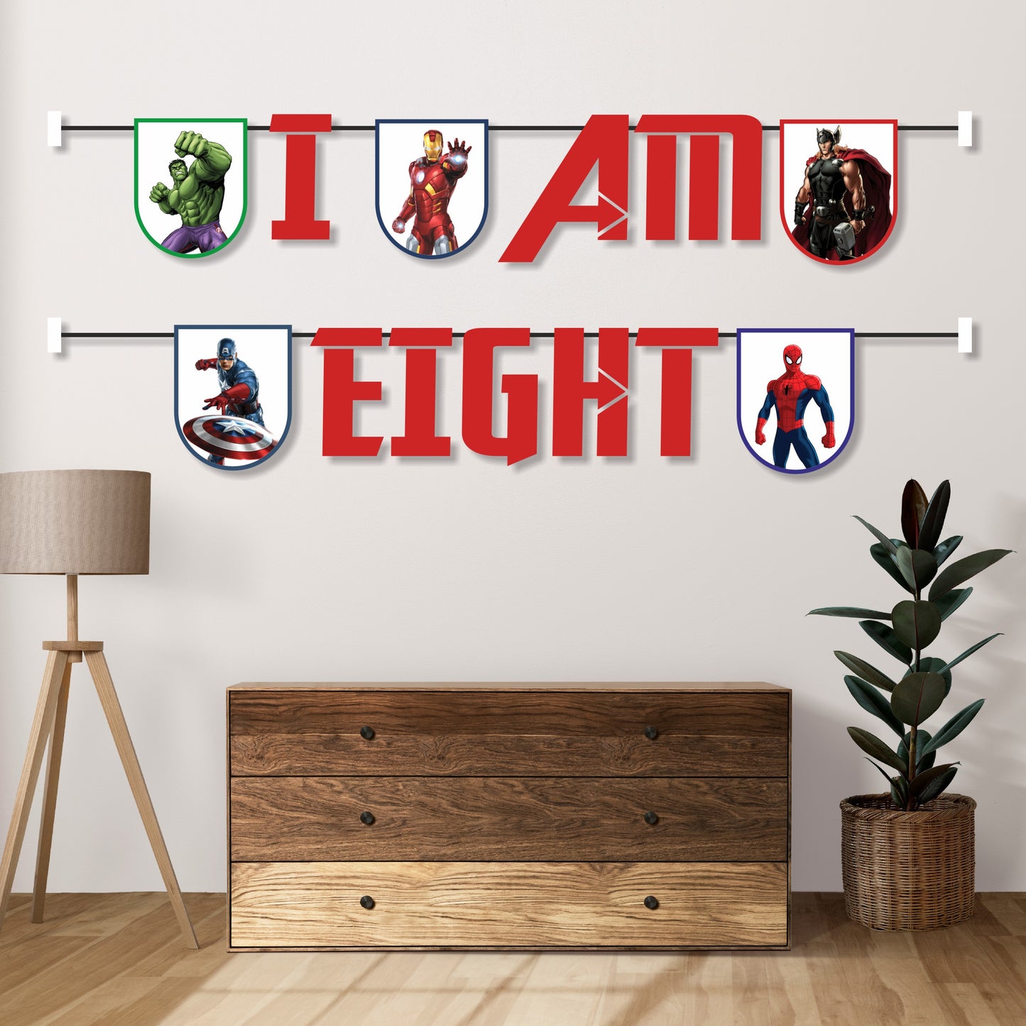 Avengers Theme Age Bunting