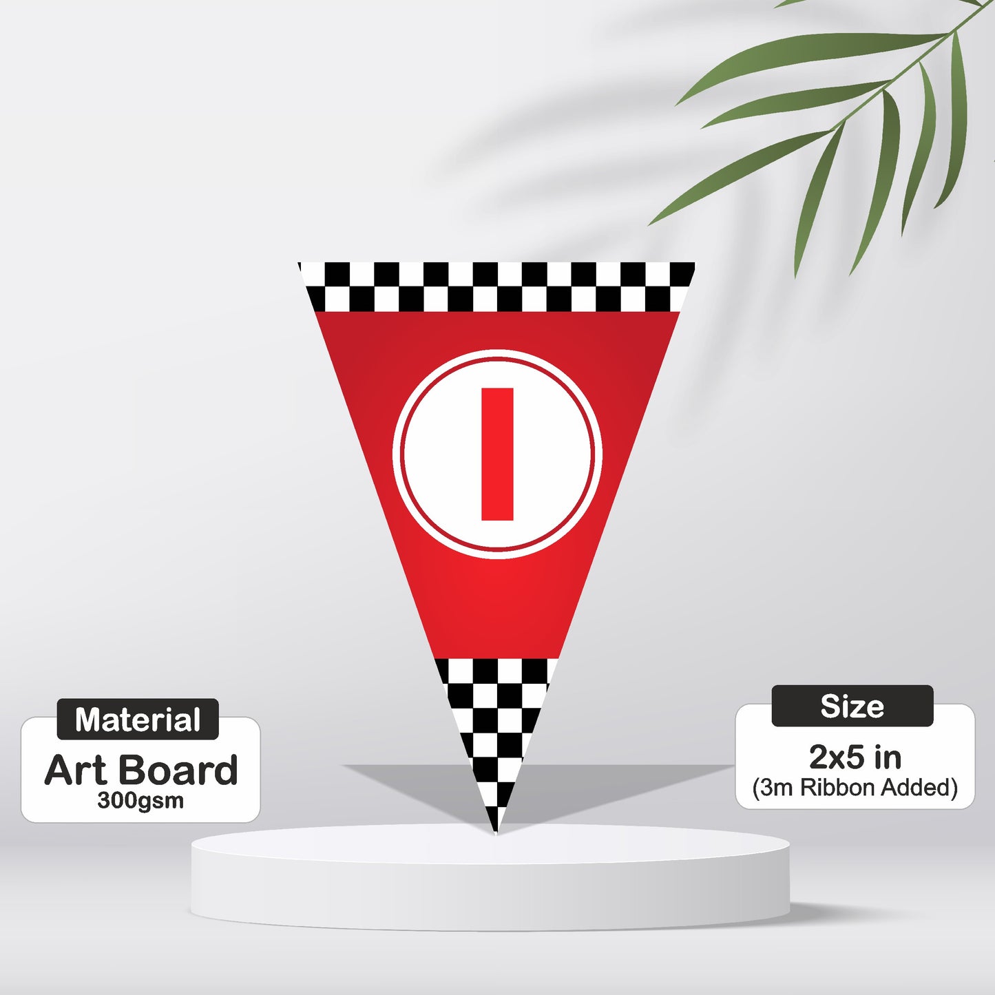 McQeen Car Theme Age Bunting