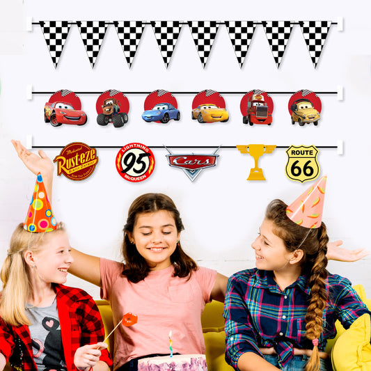 McQeen Car Theme Character Bunting