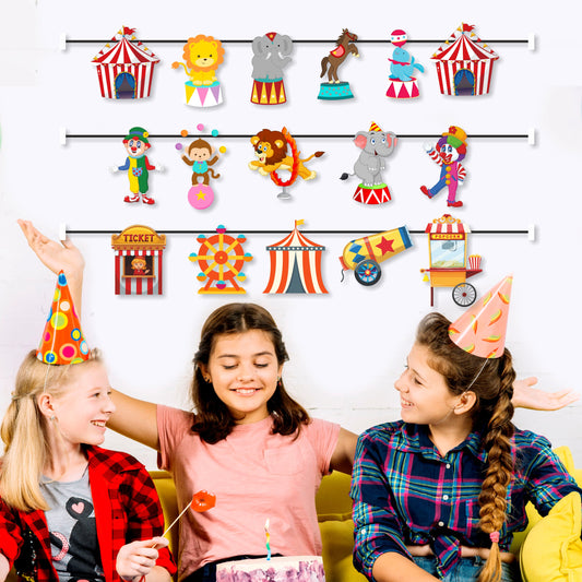 Carnival Theme Character Bunting