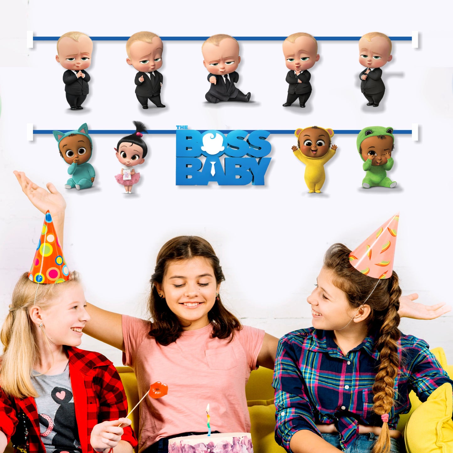Boss Baby Theme Character Bunting