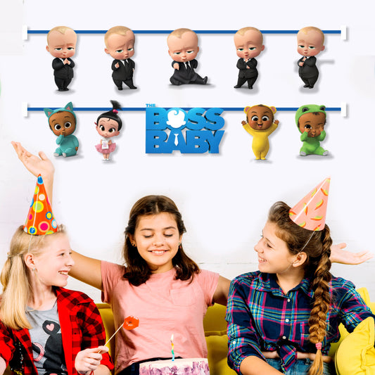 Boss Baby Theme Character Bunting